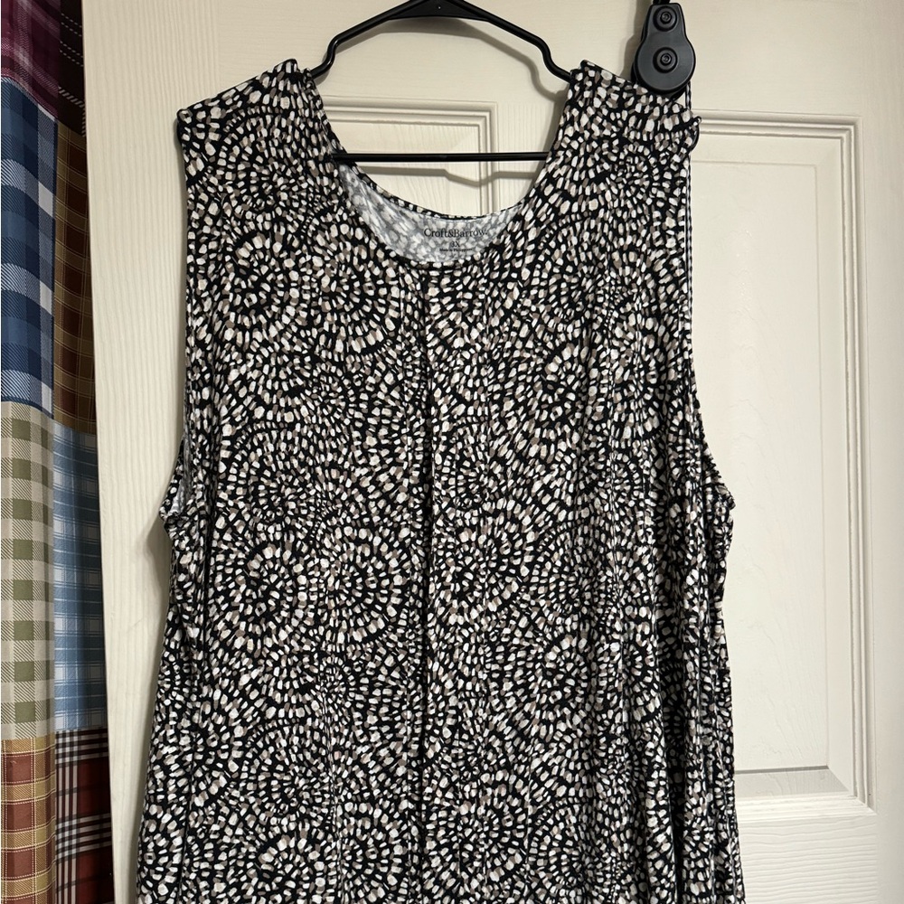 Croft and Barrow short sleeve blouse, Women size 3X